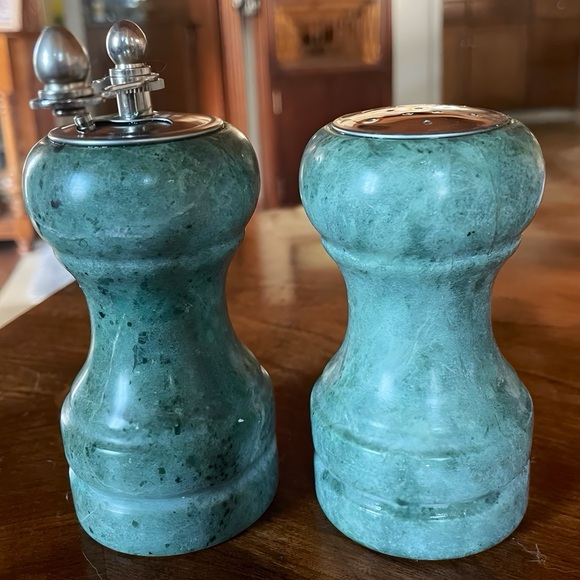 Other - Solid Marble Salt and Pepper Grinder set